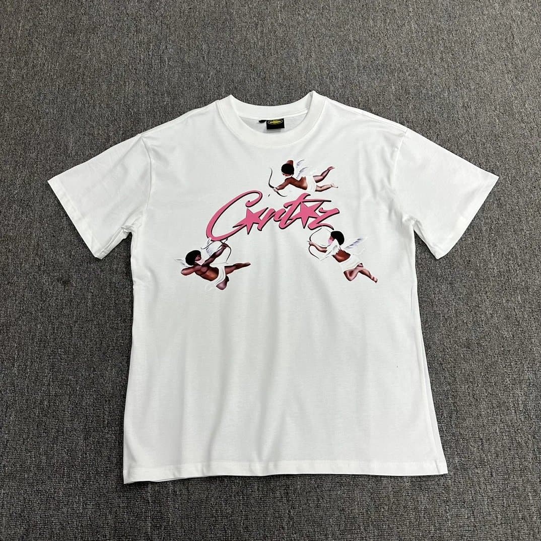 Corteiz T-Shirt Script Logo — 3118 ( 白色 )