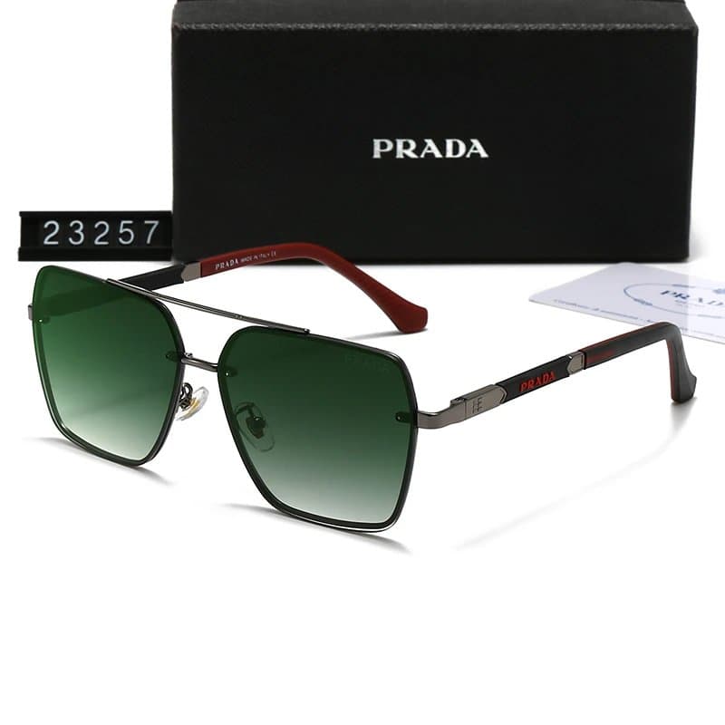 Prada Sunglasses Oversized Hexagonal — 23257-D