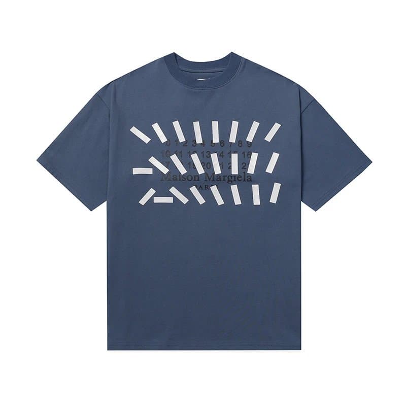 Maison Margiela Numbered Tee Numeric Print — 605