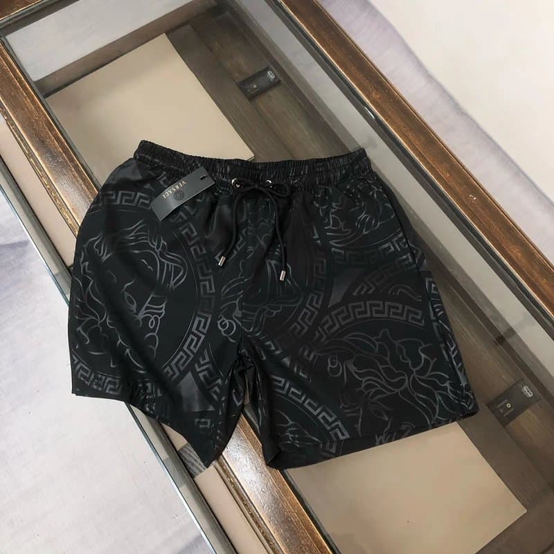 Prada Logo-Embroidered Shorts Triangular Logo — 101