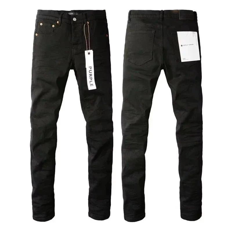 Purple Brand Jeans Splatter Paint Distressed — TH035