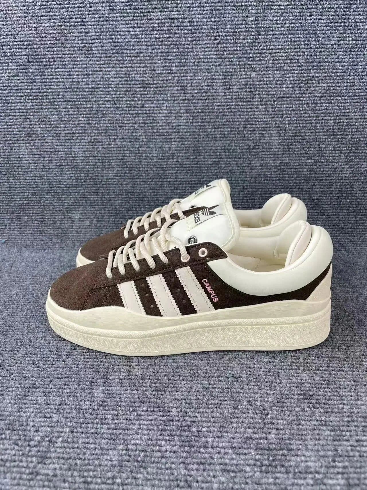 Adidas Campus Grey Mono — 米黄棕