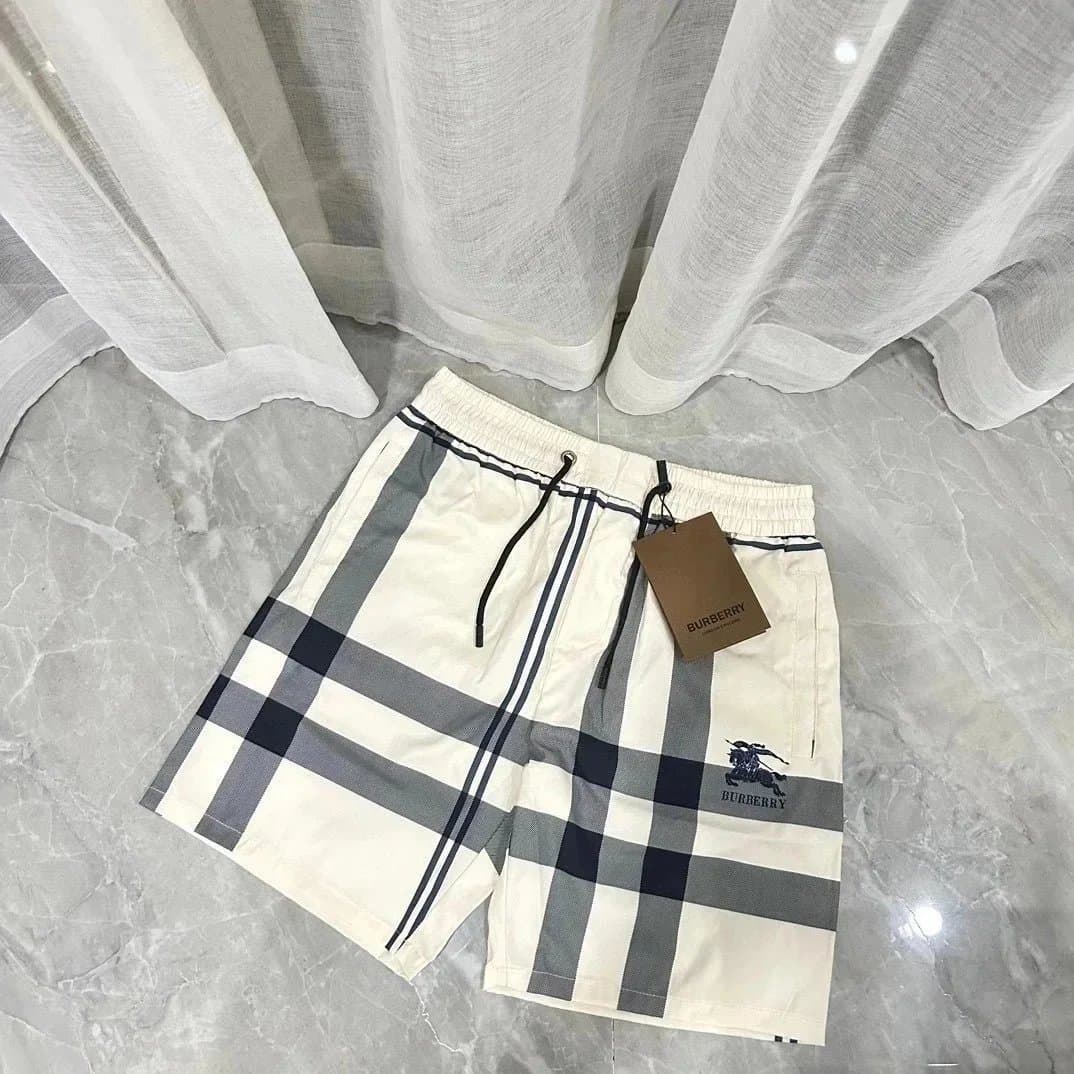 Balenciaga Printed Shorts All-Over Logo Pattern — 020105021