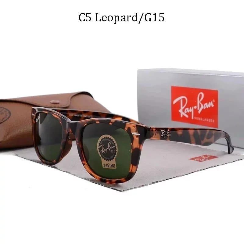 Ray-Ban Clubmaster Gold Frame Black Lens — 12