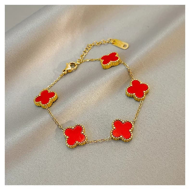 Van Cleef & Arpels Alhambra Bracelet Five Motifs