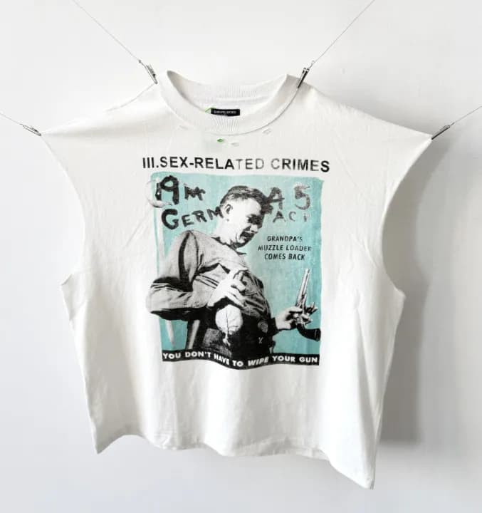 RRR123 Graphic Tee Be Nasty Safe Summer 22 — Cvt-25 model