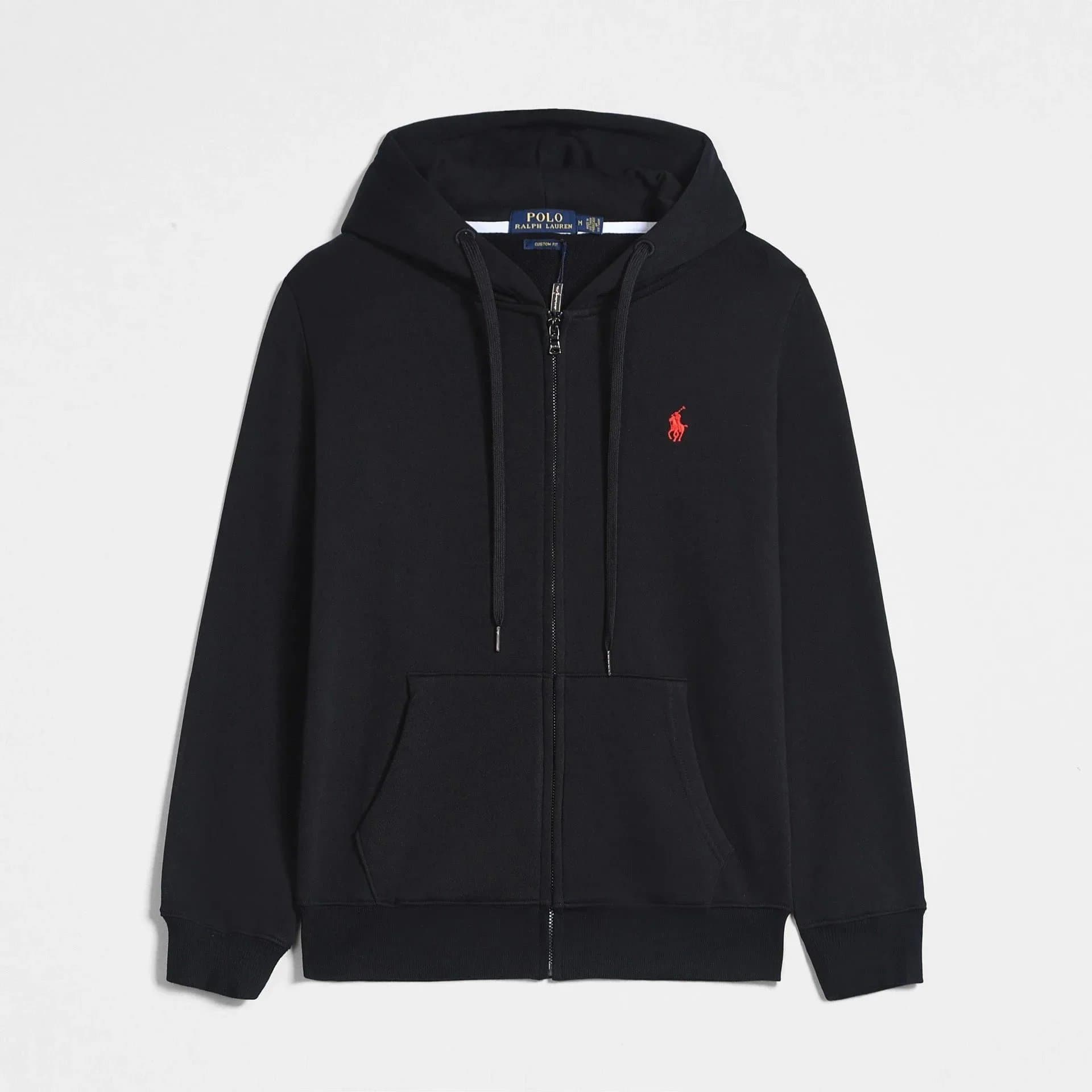 Polo Ralph Lauren Polo Bear Joggers Heather Grey — 拉链黑色红