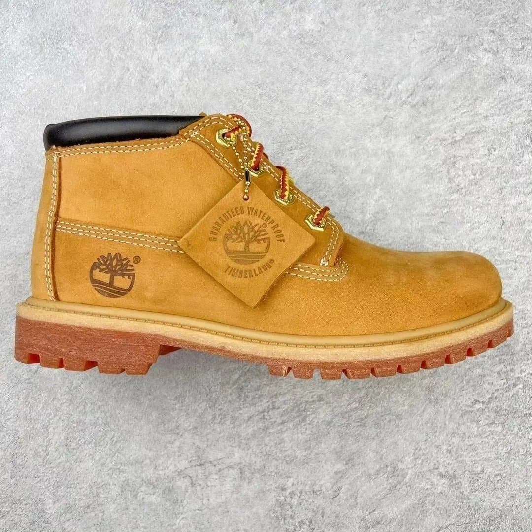 Timberland Premium Boot Black/Green — 中山原厂 添柏岚 黄中