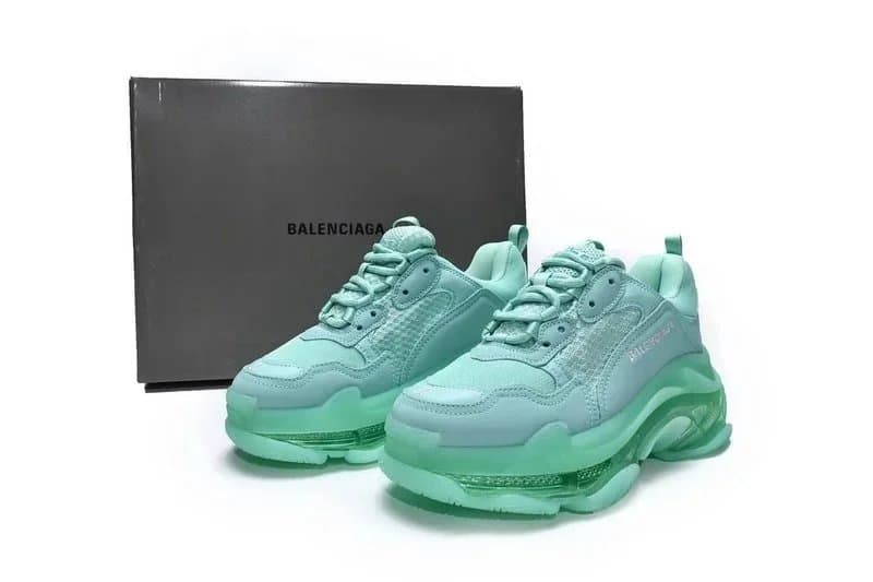 Balenciaga Triple S Mint Green