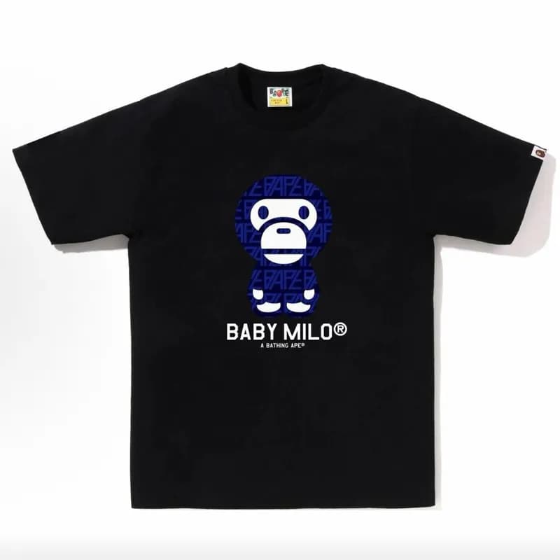 BAPE × Aimé Leon Dore Graphic Tee A Synning Ape — 1361黑蓝