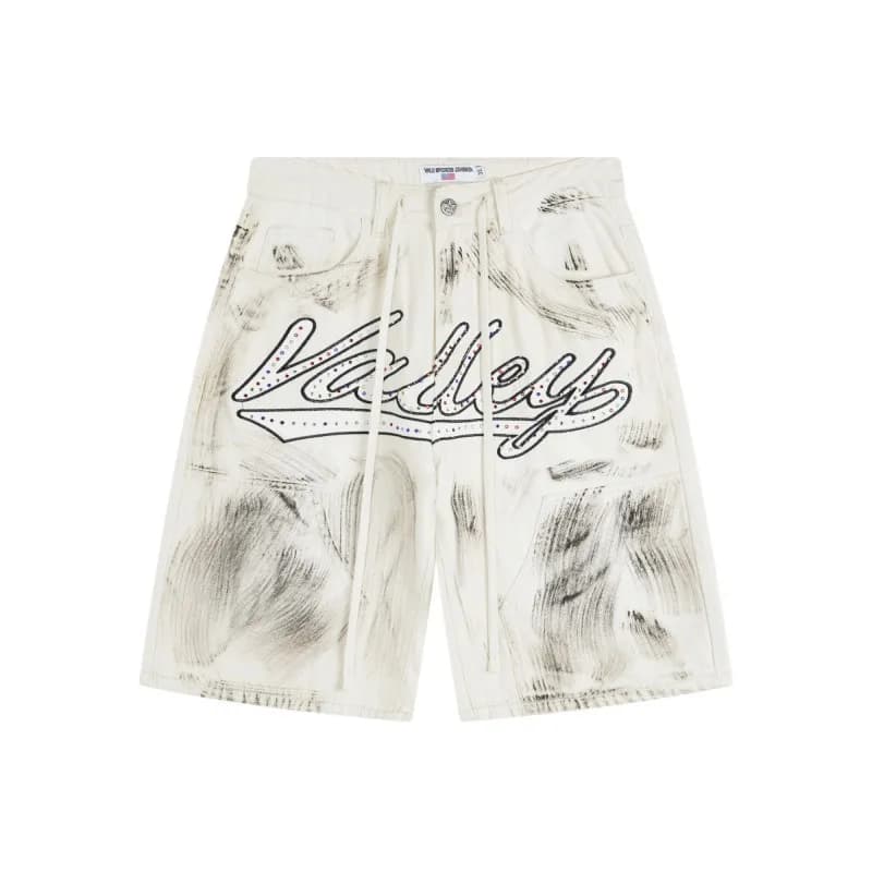 Vale Forever Track Pants Valley Script — V806-白色