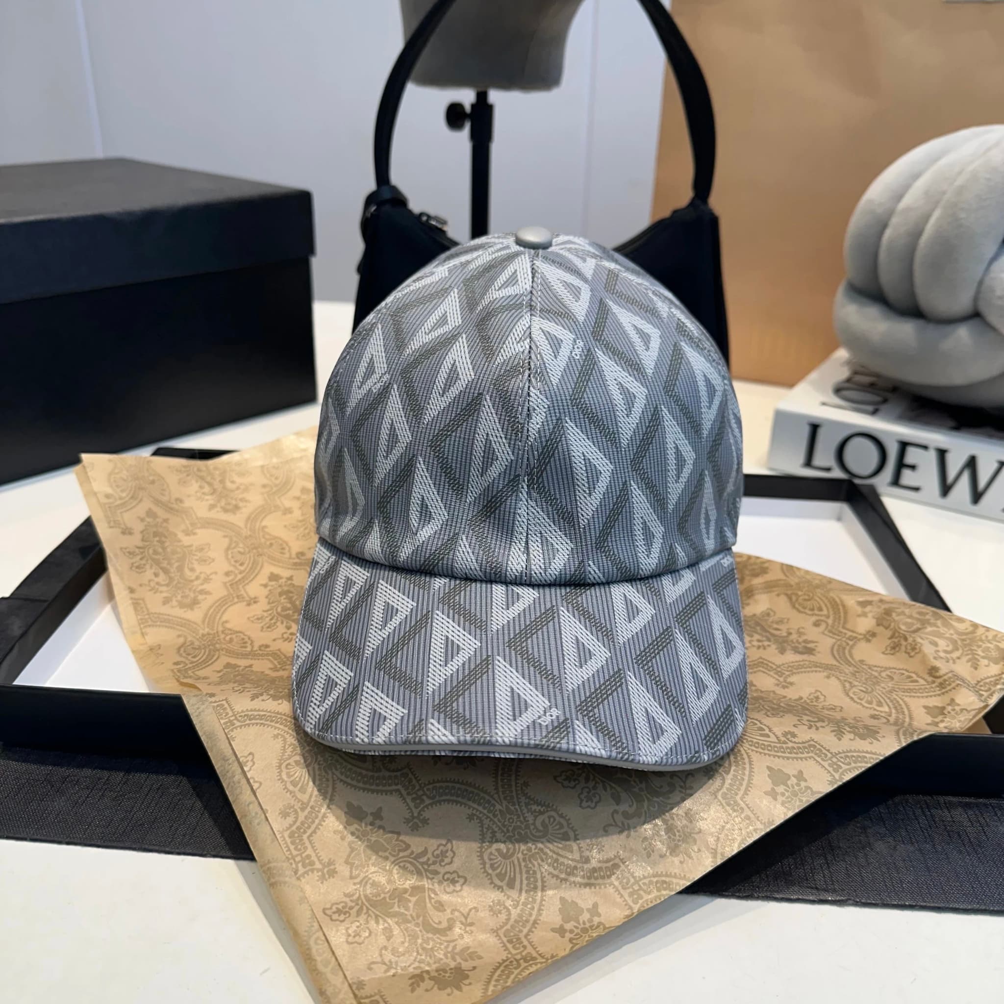 Loewe Baseball Cap Geometric Monogram