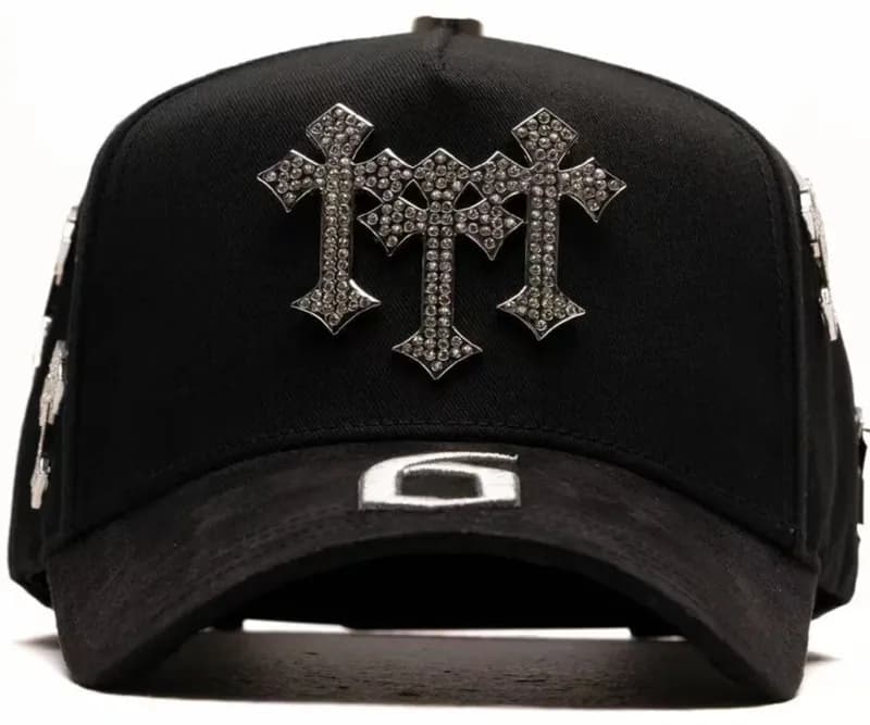 Chrome Hearts Snapback Cap Crystal Joker Embroidery — CS57