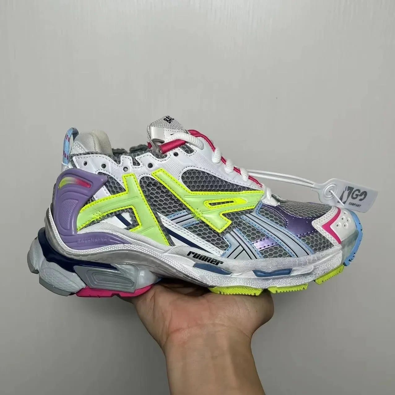 Balenciaga Speed Trainer White Blue — 26
