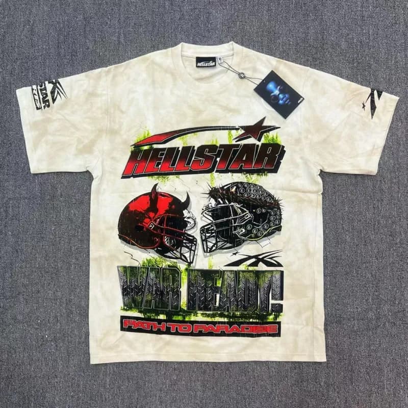 Hellstar Graphic Tee Brainwashed Eye Print — 52