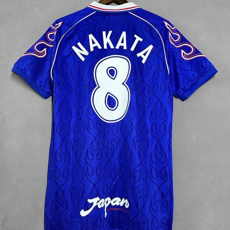 Nike Japan National Team Jersey Nakata #8 Flame Print