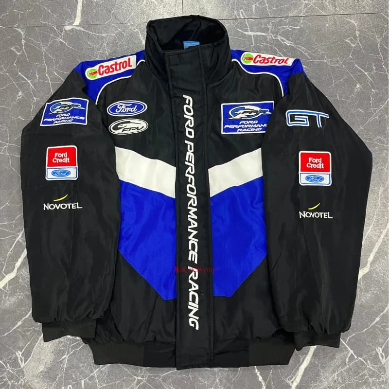 Ferrari F1 Team Jacket Racing — 福特-刺绣夹棉
