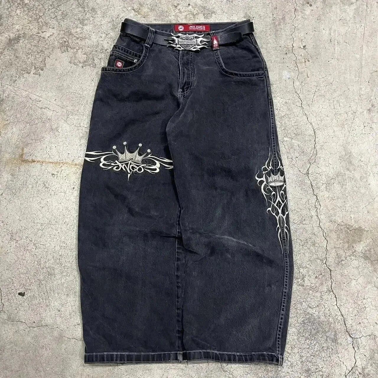 BAPE Denim Skirt Ape Head Embroidery — N12黑色