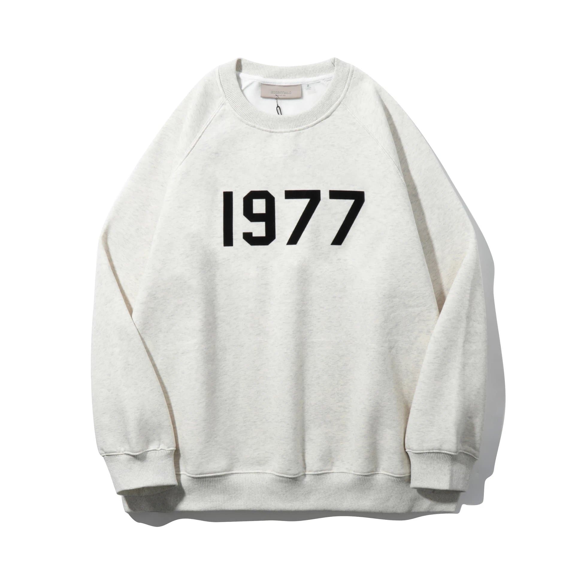Fear of God Essentials Zip-Up Hoodie Essentials Logo — 圆领1997花灰