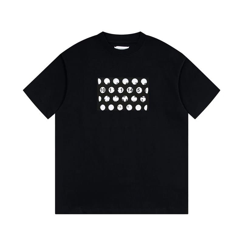 Maison Margiela Numbered Tee Numeric Print — 625黑