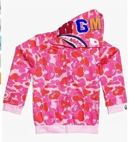 BAPE Shark Hoodie Space Camo — ALBB-21