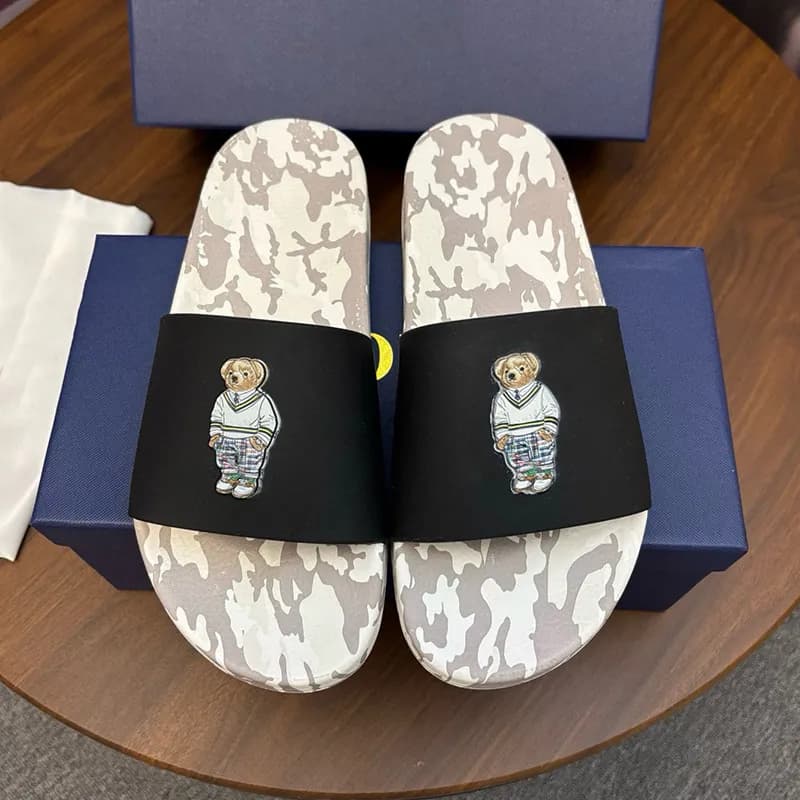 Polo Ralph Lauren Polo Bear Slide Camouflage