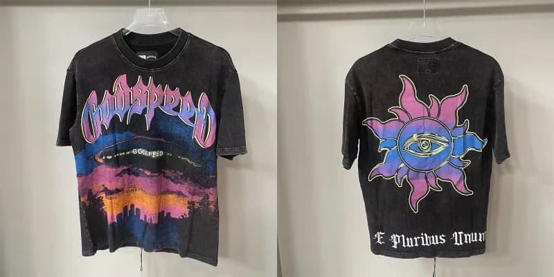Gallery Dept. Graphic Tee Earth & Skeleton Print — 款式 53