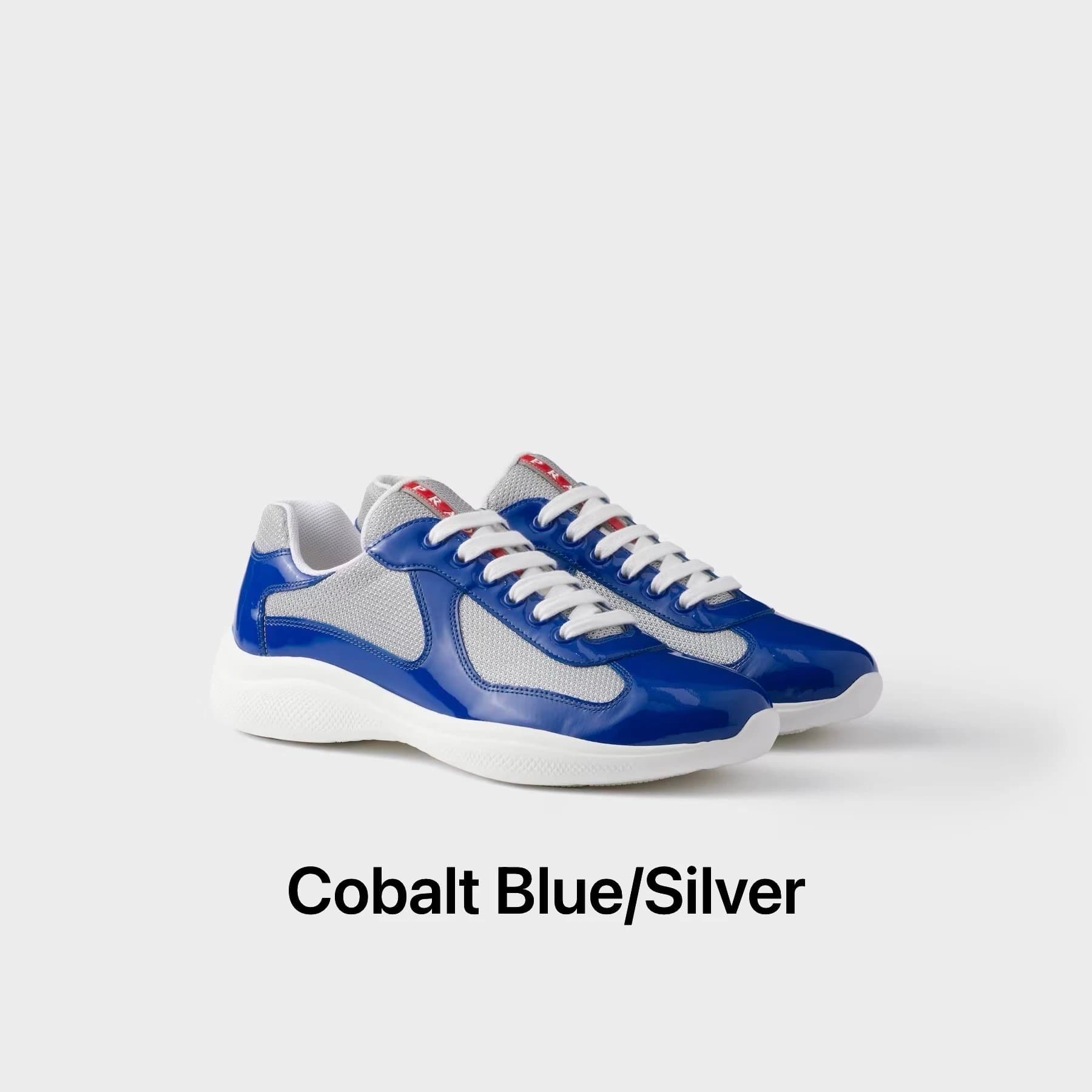 Prada Linea Rossa Sneaker Cobalt Blue/Silver