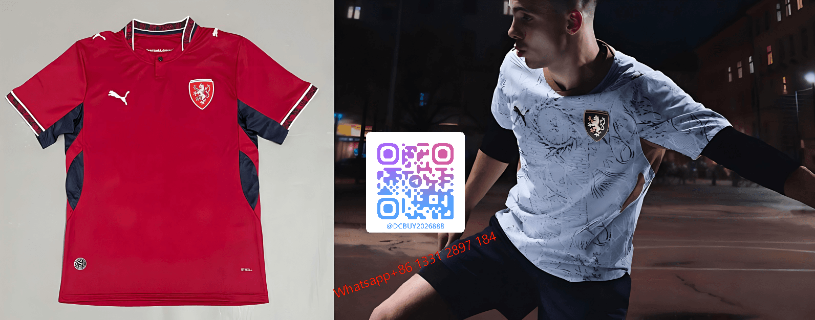 Puma Rugby Jersey All Blacks Wave Print — 捷克 · 主场(左边)