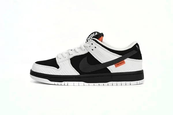 Dunk Low Off-White x Nike 'The 50' — 36-47.5 (Message Remarks Size) · Black and White