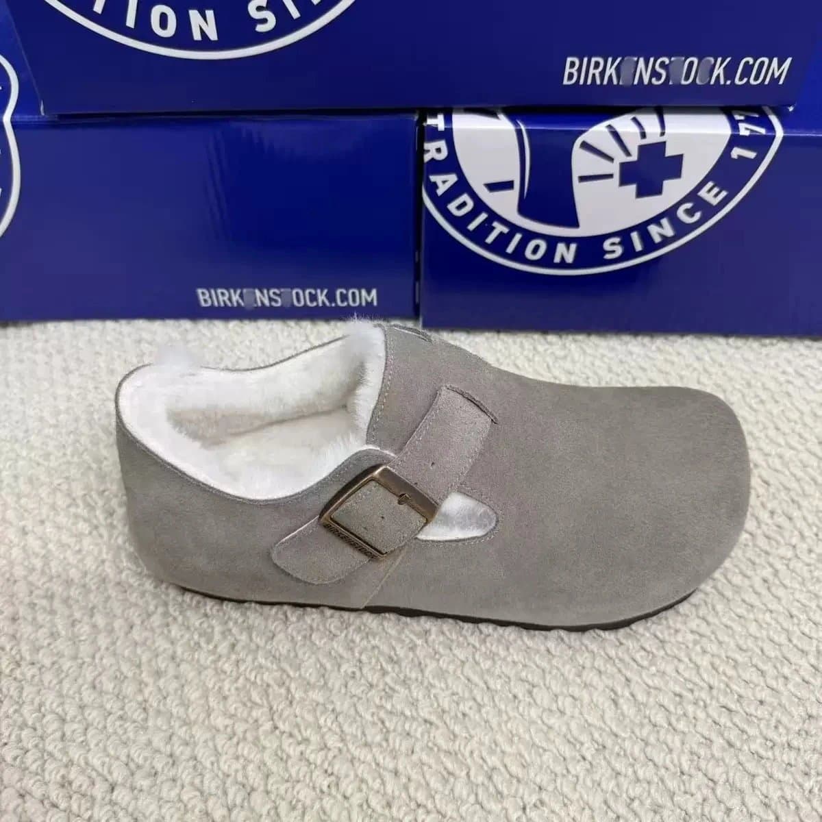 Birkenstock Boston Suede — 39