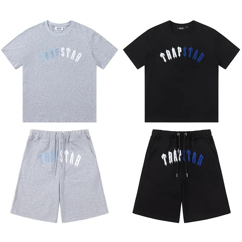 Corteiz T-Shirt & Shorts Set Trapstar Logo