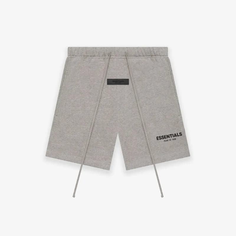 Fear of God Essentials Split Shorts Black — Deep oats