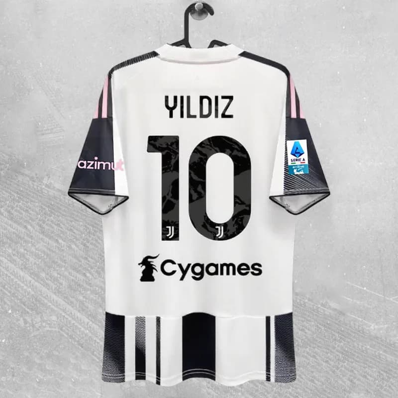 Adidas Home Jersey Mbappé #10 — 2526尤文主场#10意甲