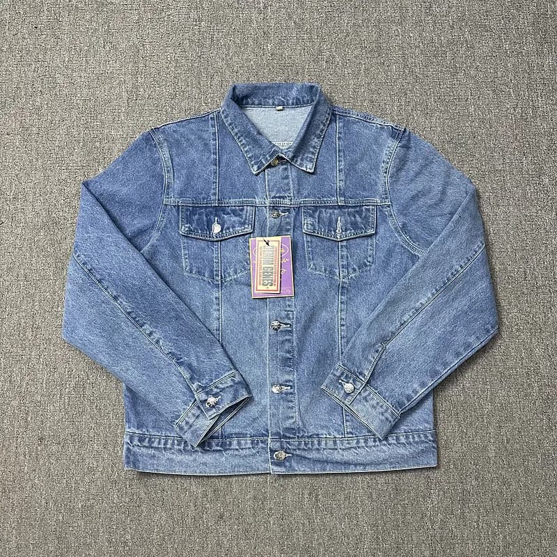 MLB Jeans Star Embroidery — 8006蓝