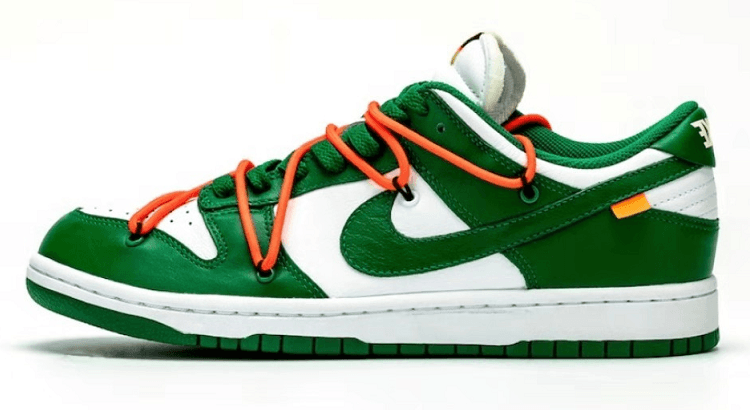 Nike × Sacai Dunk Low Pumpkin — 36-47.5 尺码备注 · DUNK OW联名白绿 CI0856-100 · AY版