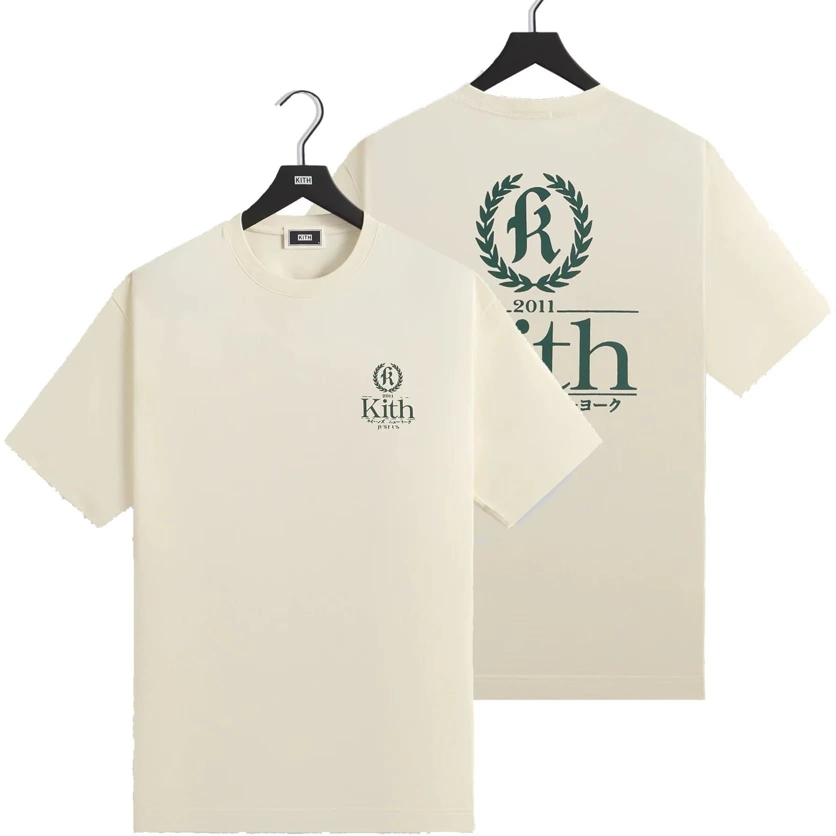 Kith Rolling Stones Tour '81 Tee Tour '81 Graphic — K-272 杏色