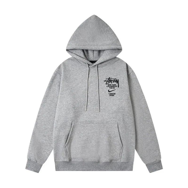 Stüssy Half-Zip Sweatshirt Navy — BB008