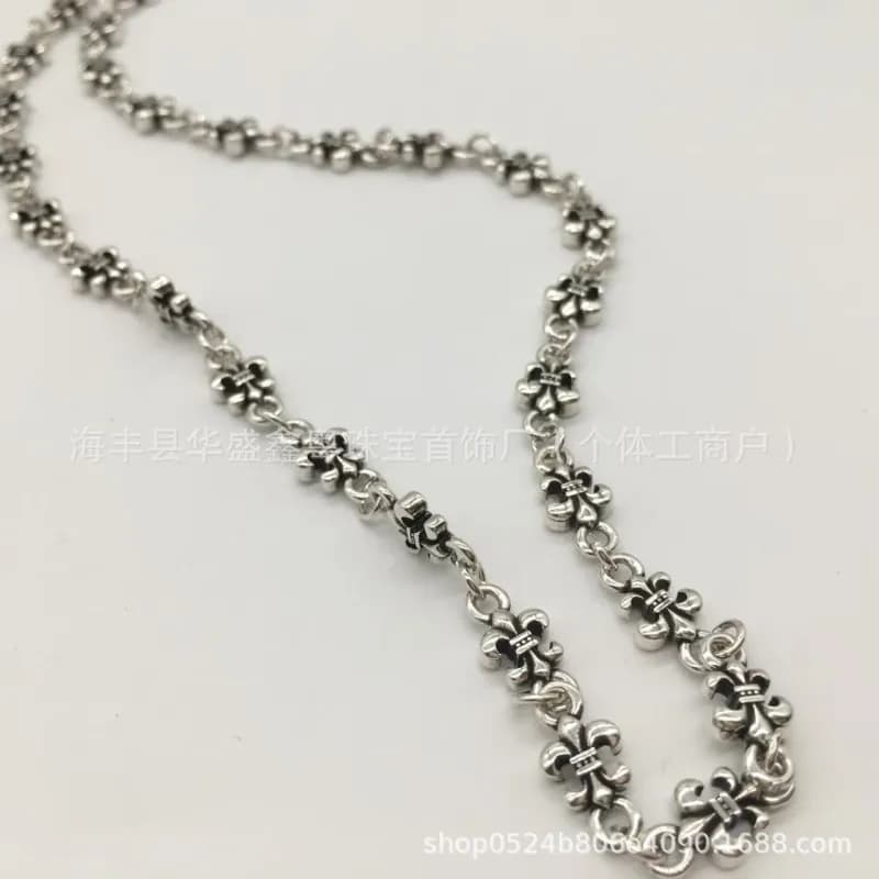 Chrome Hearts Cross Charm Classic — 船锚单项链