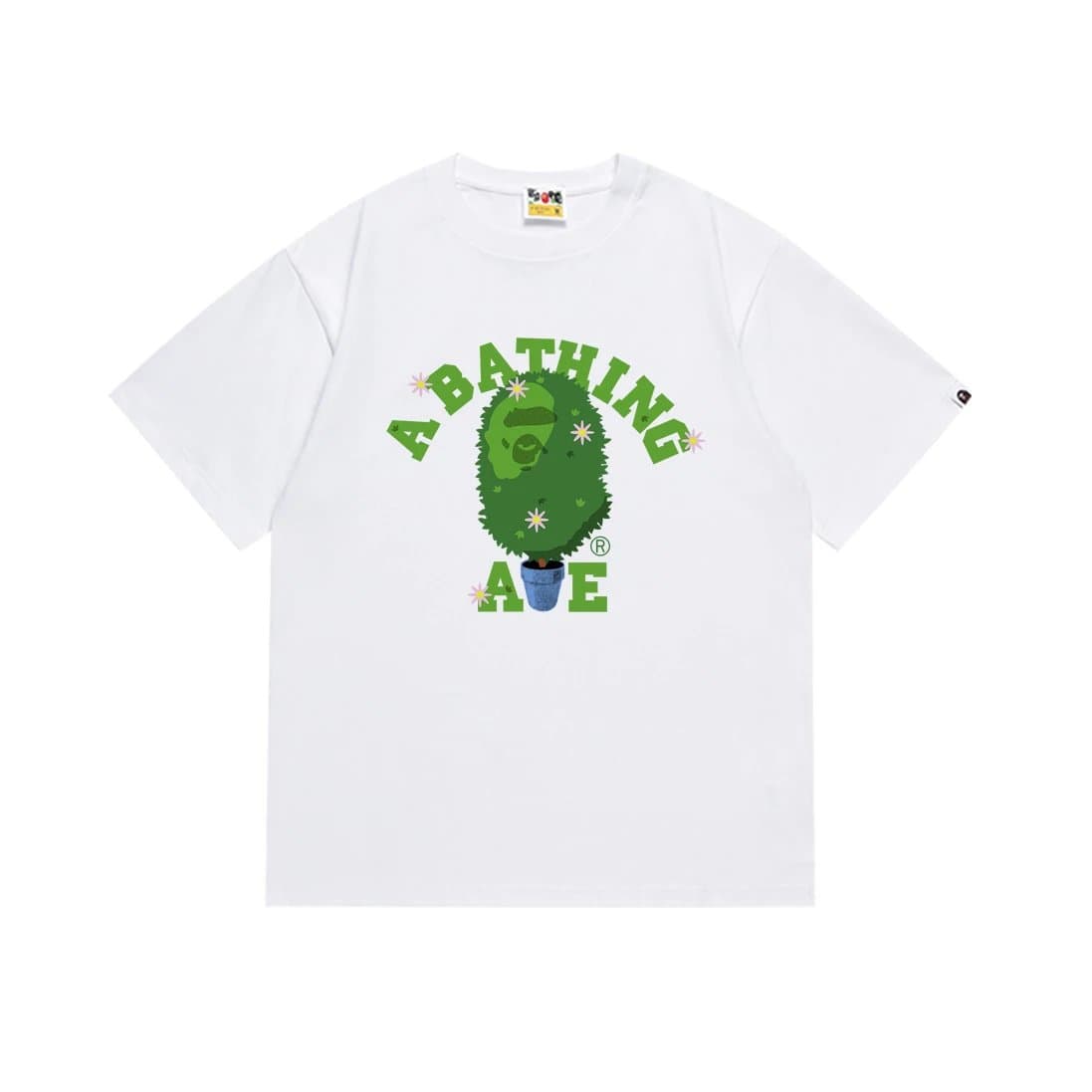 BAPE Ape Head Tee Multi-Graphic — 183白色