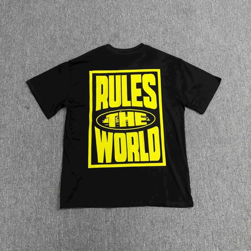Gallery Dept. Graphic Tee Parachute Print — 3126 黑黄