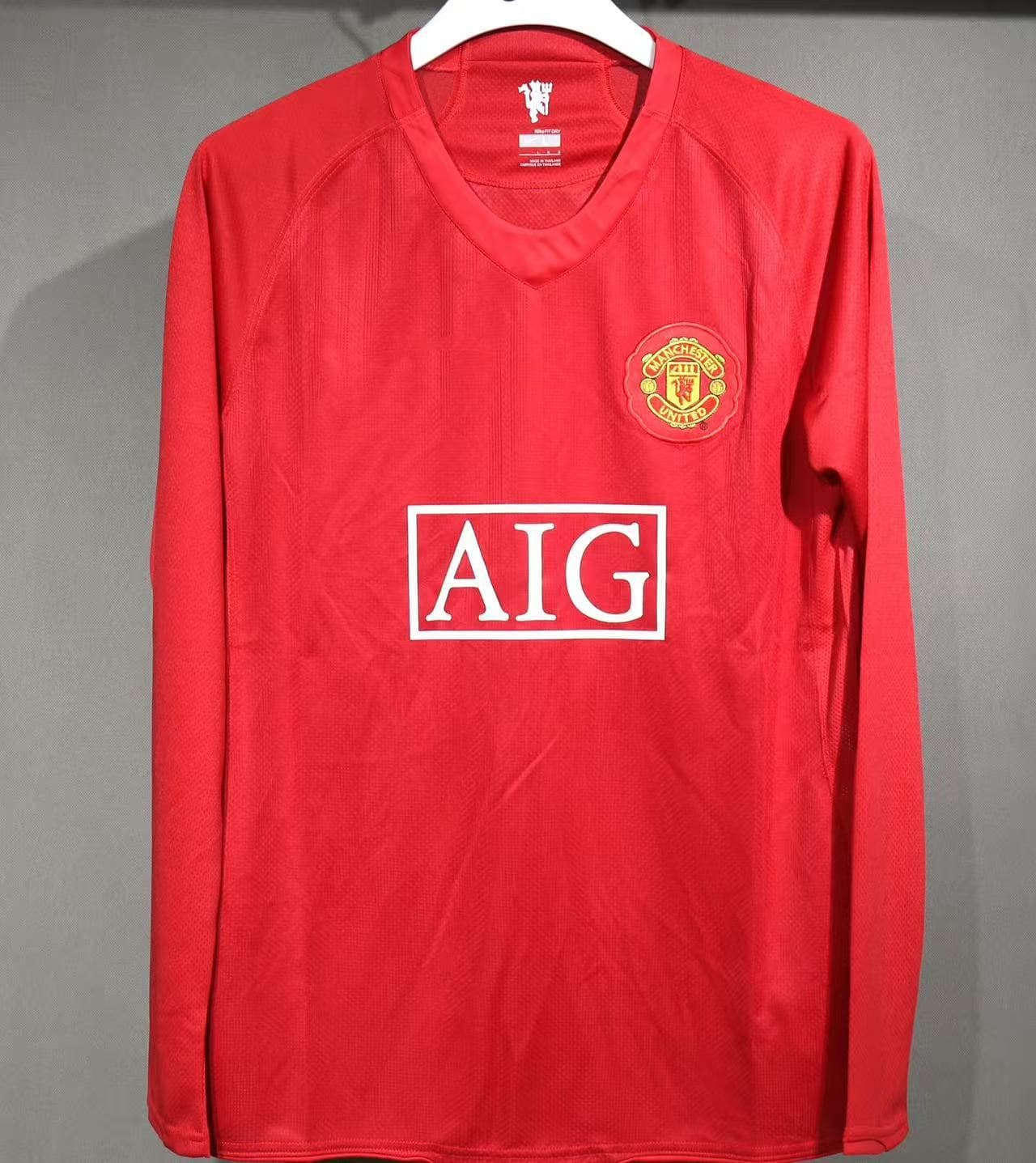 Adidas Manchester United Jersey AIG Sponsor