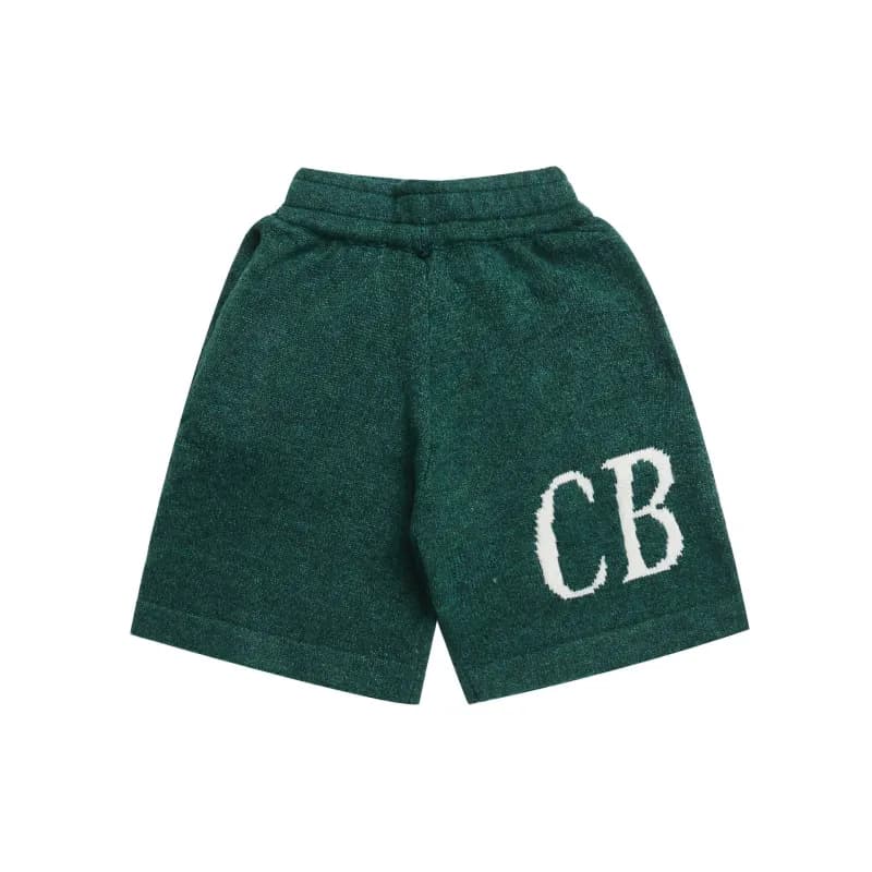 Corteiz Logo Shorts CB Embroidered — CB650彩纱绿