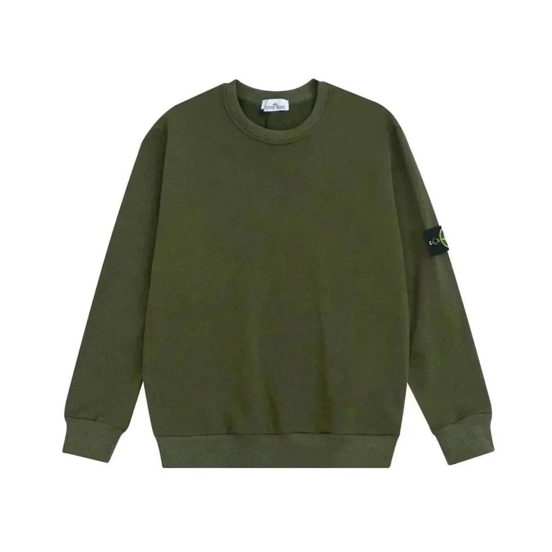 Stone Island Hooded Sweatshirt Compass Patch — 11