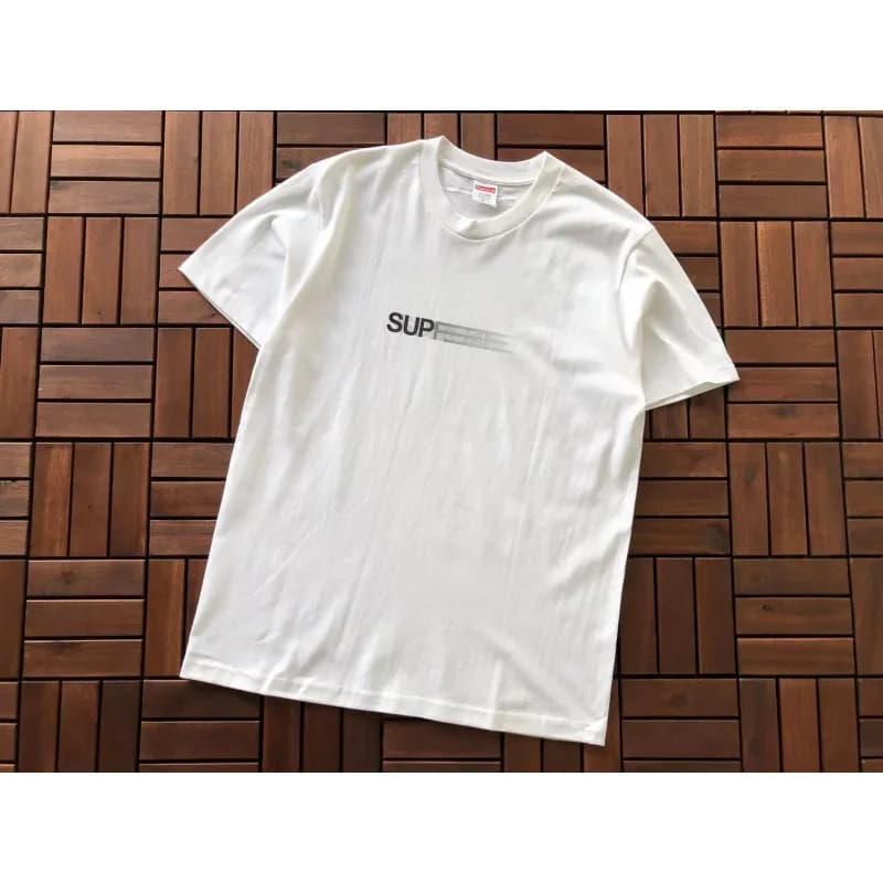 Supreme T-Shirt Devil Logo — B352 phantom logo white