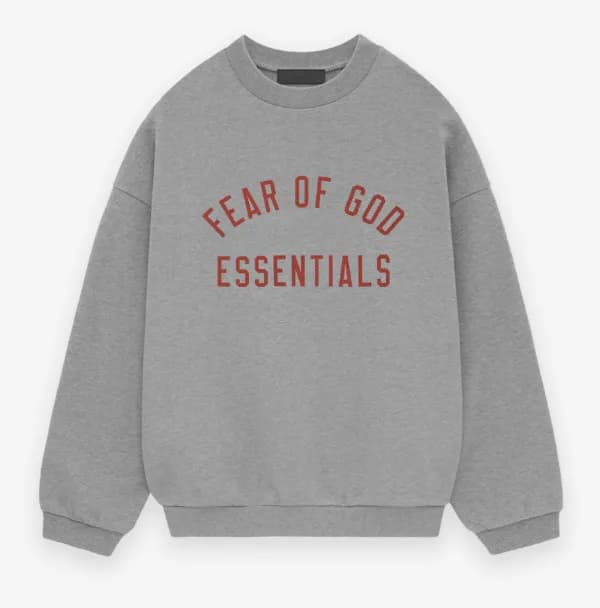 Fear of God Essentials Half-Zip Windbreaker Oversized Fit — 6269深麦灰