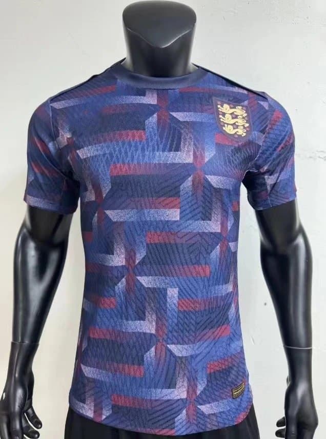 Nike England Home Jersey Geometric Pattern