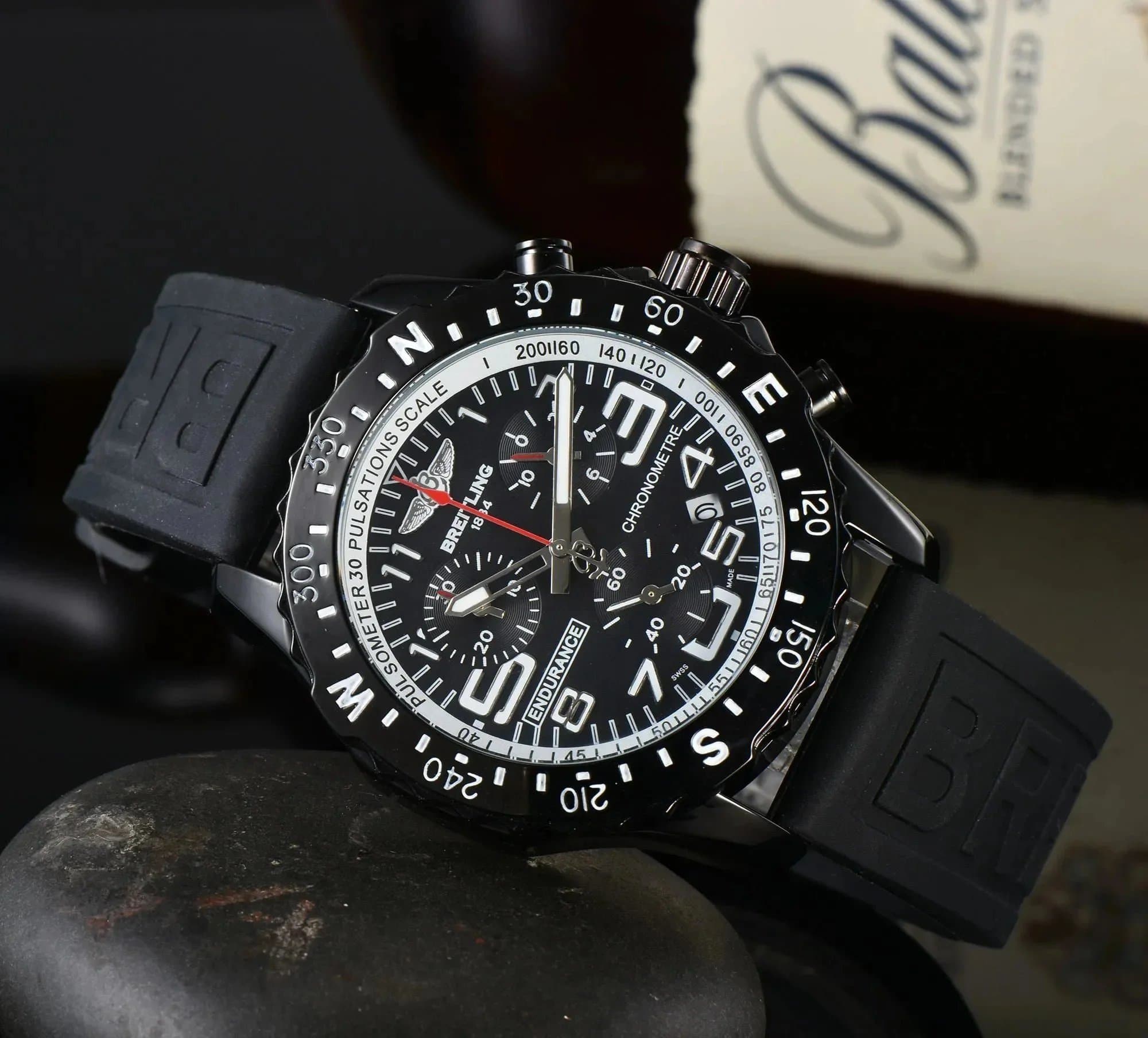 Breitling Endurance Chronograph Pulsometer Scale