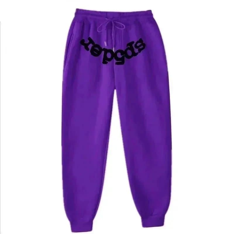 Fear of God Essentials Joggers Glitter Logo — 37紫色*Top quality