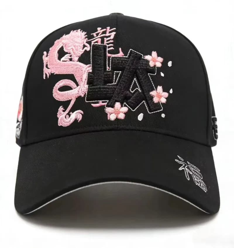 Chrome Hearts Snapback Cap Crystal Joker Embroidery — CS42